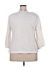 Ann Taylor LOFT Ivory 3/4 Sleeve Blouse Size XXL - photo 2