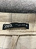 Zara Plaid Gray Casual Pants Size S - photo 4