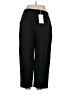 Zara Solid Black Casual Pants Size XL - photo 2