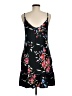 Unbranded Floral Black Casual Dress Size M - photo 2