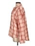 Universal Thread 100% Cotton Plaid Orange Long Sleeve Button-Down Shirt Size L - photo 5