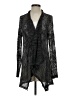 MiracleBody Black Gray Cardigan Size S - photo 1