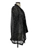 MiracleBody Black Gray Cardigan Size S - photo 4