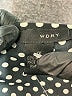 WD.NY Polka Dots Black Short Sleeve Blouse Size 1X - photo 7
