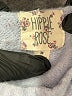 Hippie Rose Blue Pullover Sweater Size M - photo 7