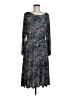 Talbots Paisley Teal Casual Dress Size M - photo 1