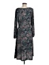Talbots Paisley Teal Casual Dress Size M - photo 2