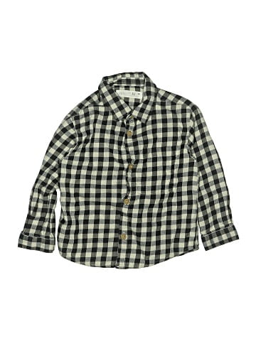 Zara Long Sleeve Button-Down Shirt (view 1)