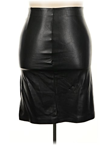 Joseph Ribkoff Faux Leather Skirt (view 1)