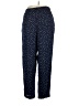 Koret 100% Rayon Polka Dots Blue Casual Pants Size 16 - photo 2
