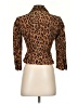 Bebe Animal Print Brown Blazer Size 0 - photo 2