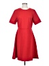 C. Wonder Solid Red Casual Dress Size S - photo 1