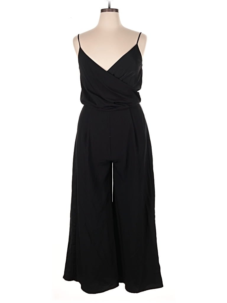 Pre-owned Saunders Collective Jumpsuit In Black