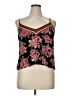 Eyeshadow Black Pink Sleeveless Blouse Size XL - photo 1