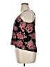 Eyeshadow Black Pink Sleeveless Blouse Size XL - photo 5