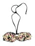 SOFIA Floral Black Swimsuit Top Size M - photo 1