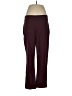 JM Collection Solid Burgundy Active Pants Size L - photo 1