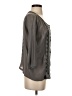 Johnny Was Gray 3/4 Sleeve Blouse Size XS (petite) - photo 4