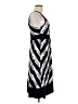 Apostrophe Graphic Black Casual Dress Size M - photo 4