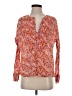 J.Crew 100% Ramie Orange Long Sleeve Blouse Size S - photo 1