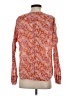 J.Crew 100% Ramie Orange Long Sleeve Blouse Size S - photo 2