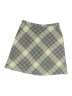 Old Navy 100% Polyester Plaid Gray Skirt Size 6 - photo 1