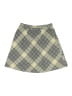 Old Navy 100% Polyester Plaid Gray Skirt Size 6 - photo 2