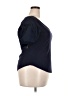 Lane Bryant Blue Short Sleeve Top Size 18 - 20 Plus - photo 4