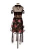 Elliatt 100% Polyester Black Cocktail Dress Size M - photo 2