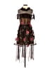 Elliatt 100% Polyester Black Cocktail Dress Size M - photo 1