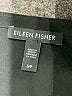 Eileen Fisher 100% Silk Color Block Black Blouse Size S - photo 7