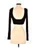 American Threads Black Long Sleeve Top Size M - photo 2