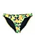Aqua Print Yellow Swimsuit Bottoms Size XXL (estimated) - photo 1