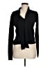 Susina Black Long Sleeve Blouse Size M - photo 1