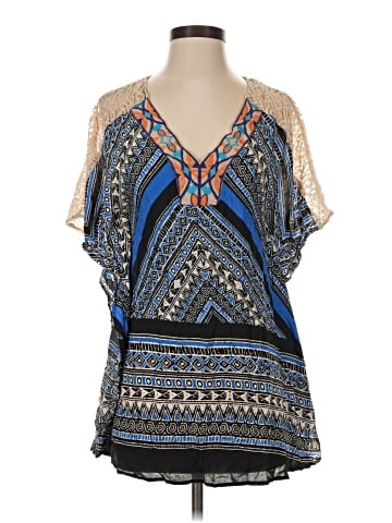 Flying Tomato Short Sleeve Blouse (view 1)