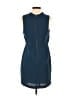 XXI 100% Polyester Solid Blue Cocktail Dress Size M - photo 2