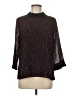 CeCe 100% Polyester Black 3/4 Sleeve Blouse Size M - photo 1