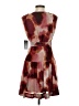 Taylor 100% Polyester Tie-dye Brown Cocktail Dress Size XS - photo 2