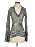 Ulla Johnson Metallic Blue Cardigan Size P (petite) - photo 1