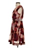 Taylor 100% Polyester Tie-dye Brown Cocktail Dress Size XS - photo 5