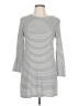 Old Navy Stripes Gray Casual Dress Size L - photo 1