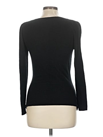 Neiman Marcus Cashmere Pullover Sweater (view 2)