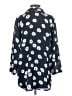 CAbi 100% Polyester Floral Blue 3/4 Sleeve Blouse Size XS - photo 2