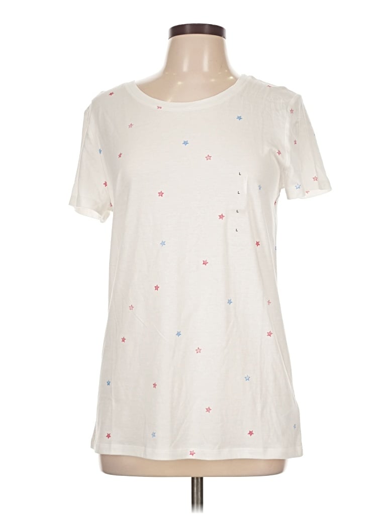 Gap Short Sleeve T-shirt In White