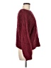 Shein 100% Acrylic Burgundy Pullover Sweater Size 6 - photo 4
