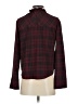 Thakoon Burgundy Long Sleeve Blouse Size 0 - photo 2