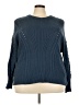 Meri Skye 100% Acrylic Blue Pullover Sweater Size 2X - photo 1