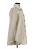 Express 100% Polyester Ivory Faux Fur Jacket Size XS - photo 4