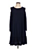 Tiana B. Solid Blue Casual Dress Size L - photo 1