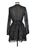 Mi ami 100% Polyester Polka Dots Black Cocktail Dress Size L - photo 2